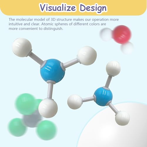 240Pcs Molecular Model Kit for Organic Chemistry Set