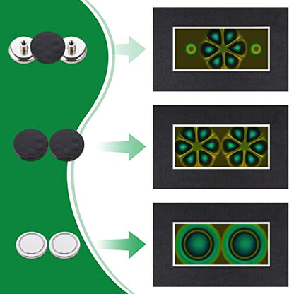 Magnetic Field Viewing Film, Magnetic Field Viewer, 2 x 4 Inch - size: 2 * 4 Inch