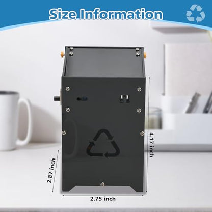 ICSTATION DIY Automatic Trash Can Soldering Practice Kit, Beginner-Friendly Through-Hole Electronics Project to Learn Photoelectric Sensor & STEM Principles, for School Labs & Home Learning