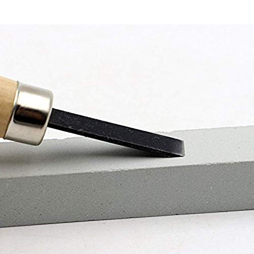 Wood Carving, 12 Carving Tools Set With Knife Stone & Carrying pouch - Perfect Knife Kit for Beginner