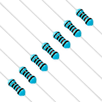 Chanzon 100pcs 1/4W (0.25W) 1.2K Ω ohm Metal Film Fixed Resistor - size: [1-4ZC05] 1.2K ohm
