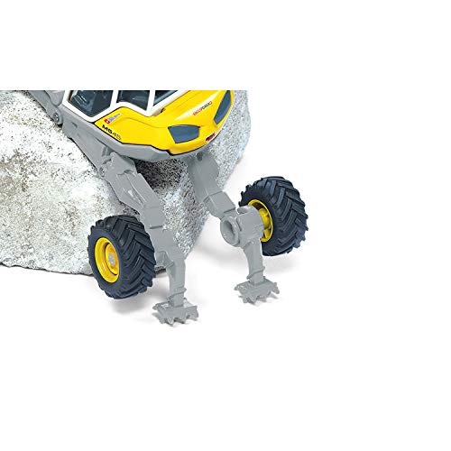 siku 3548, Menzi Muck Walking Excavator, 1:50, Metal/Plastic, Yellow, Adjustable Chassis - style: Menzi Muck walking excavator