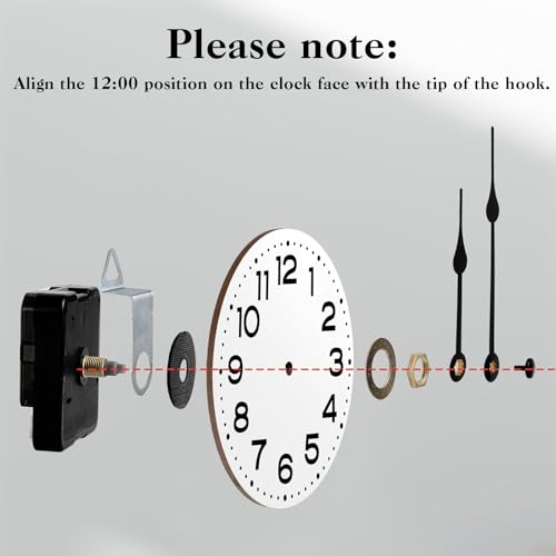 Roymnie Clock Mechanism Replacement Battery Operated Silent Short Shaft Kit - size: 14 mm