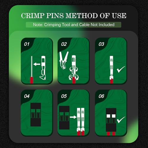 50 Sets / 150 Pieces for Dupont 2.54mm 2Pin Black Female Connector - size: 2-Pin Female, style: Black-Single Row