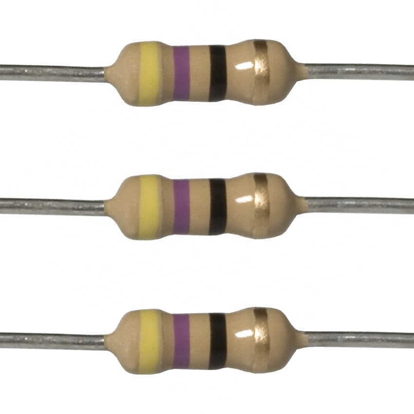 E-Projects 10EP51447R0 47 Ohm Resistors, 1/4 W, 5% (Pack of 10)