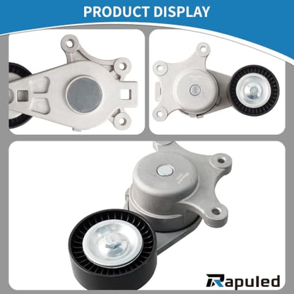 38485 Engine Belt Tensioner Serpentine Belt Drive Kit - size: 90K-38485C