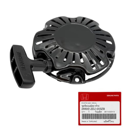 Genuine Recoil Starter Assy. *NH1* 28400-ZDJ-003ZB Genuine Emblem 87521-ZDJ-010 for Honda GXR120RT GXR120 - size: 28400-ZDJ-003ZB