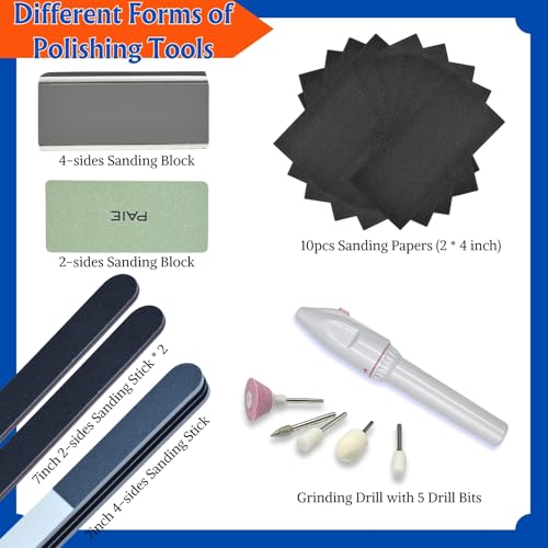 Gundam Model Tool Kit, 64pcs Hobby Modeler Basic Tool Set for Minature Bandai Models, Cars, Airplanes, Buildings, Gundam, Robots Repairing Fixing