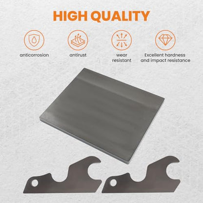 maXpeedingrods Excavator Quick Attach Bucket Ears with Base Plate for Kubota KX040 KX71 KX91 KX121 KX033 U35 - color: Bucket Ears with Base Plate