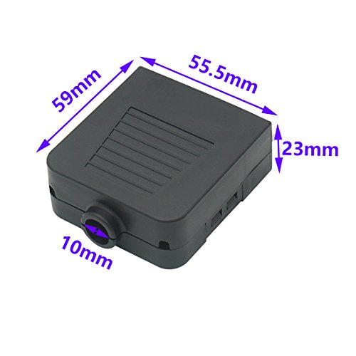 DB25 Breakout Board Solder-Free Male Adapter 25-pin Port Adapter to Terminal Connector Signal Module Long Bolts and Nuts with case