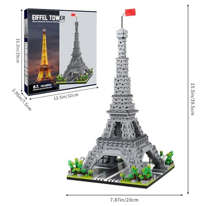 CSNRHG Paris Eiffel Tower World Famous Architectural Model - style: Eiffel Tower