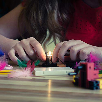 Sntieecr Electric Circuit Motor Kit and Fruit Battery Experiment Kit