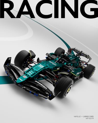 Nifeliz AM24 Formula 1 Racing Car Building Set, NF10279