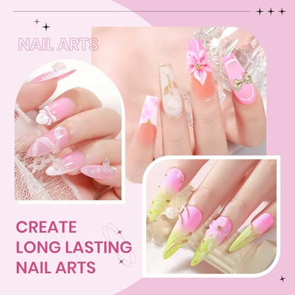 3D Nail Gel Sculpting Gel 4 Colors 3d Gel Nail Art Non Stick Hand Solid Builder Gels Home Manicure, Nail Salon, Nail Charms, Solid, Extension, Carving, Molding Hard Gels - color: Clear, White, Pink,Nude