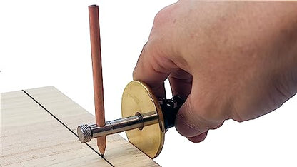 YOSELIN Marking Gauge Wheel Dovetail Jig Set Cam Lever Lock 8 Inch