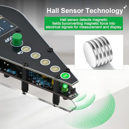 DIY Magnetic Field Detector Soldering Practice Kit with Hall Sensor
