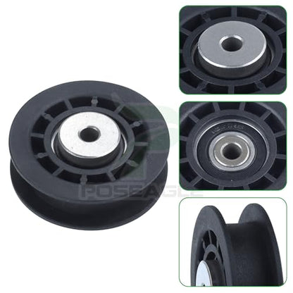 2 Pack 587973001 Pulley with 587969201 Pulley for Husqvarna LC221A - size: 2x587973001+1x587969201