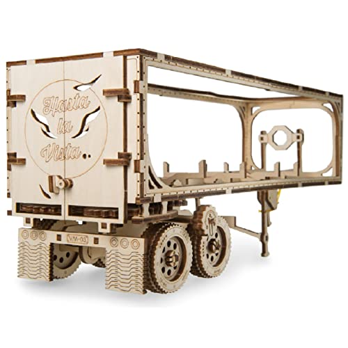 UGEARS 70057 Trailer for Heavy Boy Truck VM-03 Mechanical Model kit