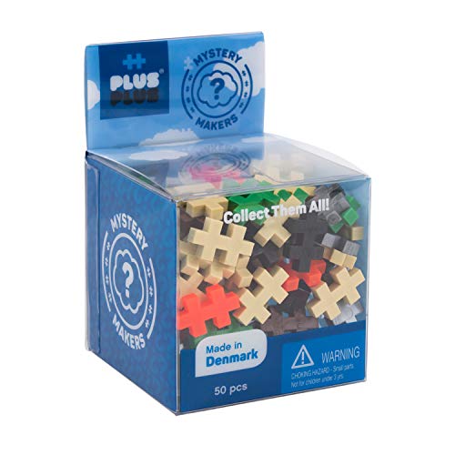 PLUS PLUS Mystery Makers, Robots Bundle 1 - Building Blocks Set - style: Robots, Bundle 1