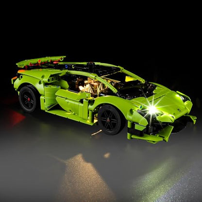 LED Light Kit for Lego Huracán Tecnica 42161 Building Set, Compatible with Lego 42161 Building Blocks Model(Not Include Blocks Set) - style: 42161