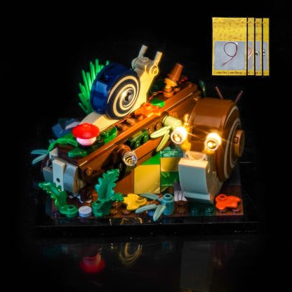 LED Lighting Compatible with Lego Friendly Snails 40788 - JUST Lights, Light Kit Compatible with Lego 40788, NOT Included The Model Set