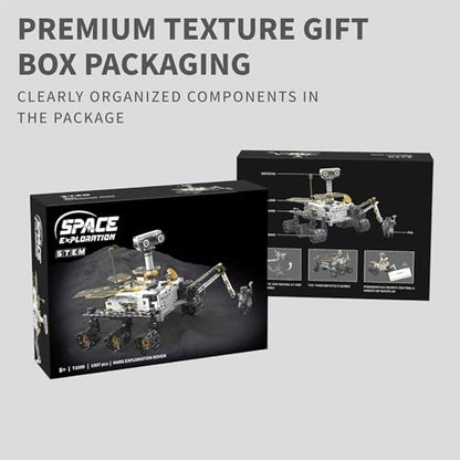DOLIVE Remote & APP Controlled Mars Rover, STEM Building Set for Boys Ages 8-14, Space Toys for Kids Ages 8-12, Science Gift for Boys & Girls (1007 PCS)