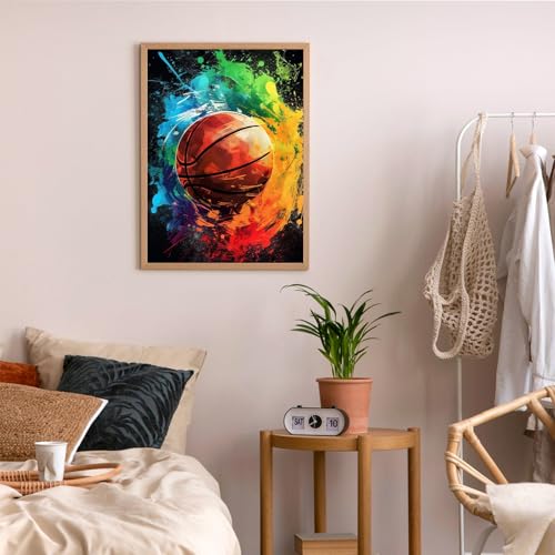 Basketball Diamond Art Kits for Adults, Diamond Painting Kits 12x16 in - color: Style 53