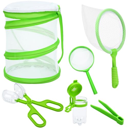 DECYOOL 7 Piece Insect Catcher Kit Butterfly Catching Set