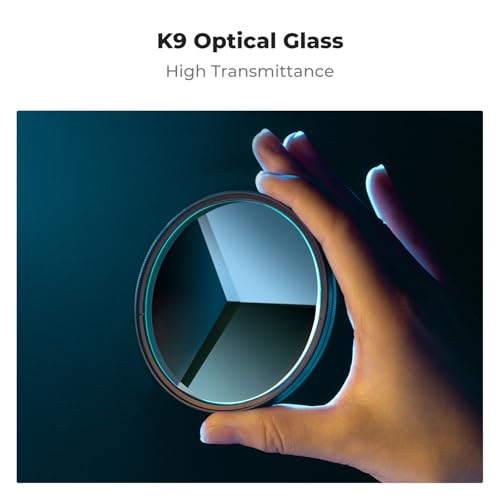 K&F CONCEPT 82mm Rotatable Triangular Prism Camera Lens Filter - size: 82mm