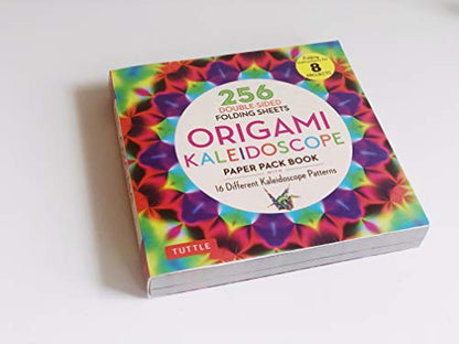 Origami Kaleidoscope Paper Pack Book: 256 Double-Sided Folding Sheets (Includes Instructions for 8 Models)