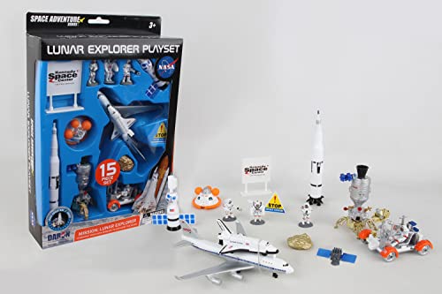 Space Mission 16 Piece set w/ Kennedy Space Center Sign - style: 16 Piece Set