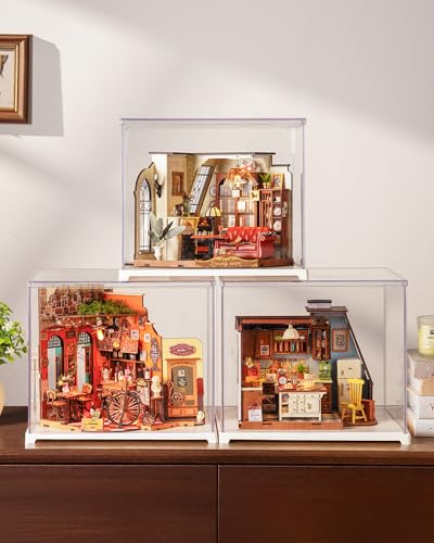 Rolife Living Room DIY Miniature House Kit with LED Light - color: Living Room
