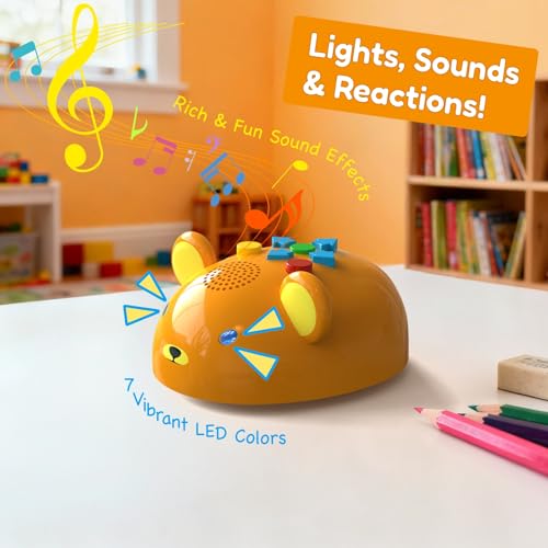 Apitor Robot Bear Screen-Free STEM Coding Robot for Toddlers Ages 3-5