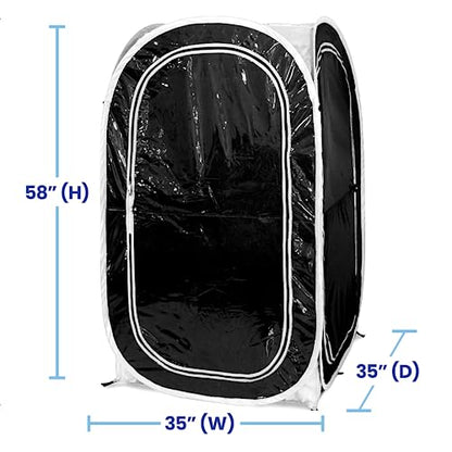 WeatherPod® MyPod™ 1-Person Tinted Window Pop-Up Sports Shelter - style: White