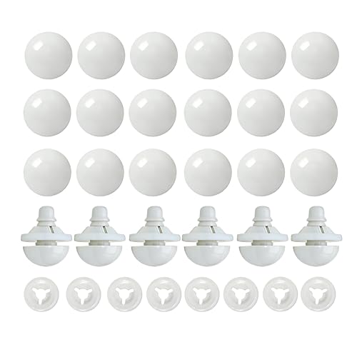 BESTCYC 1Box(50pcs) 12mm Safety Eyes Craft Eyes for Crocheting Amigurumi - size: 12mm(50pcs)