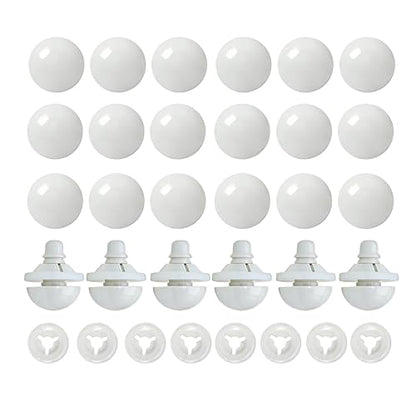 BESTCYC 1Box(50pcs) 12mm Safety Eyes Craft Eyes for Crocheting Amigurumi - size: 12mm(50pcs)
