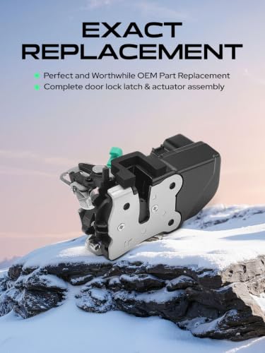 YHTAUTO Rear Passenger Side Door Lock Latch Actuator for Dodge - size: Rear Passenger Side