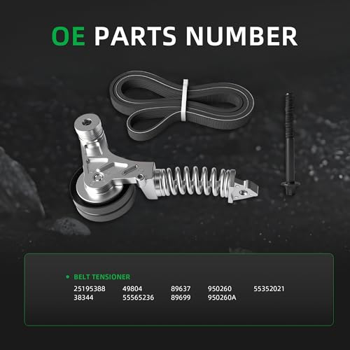 Belt Tensioner and Serpentine Belt Kit for Chevy Cruze 1.4L 2012-2015 - size: for Cruze/Cruze Limited 2012-2016