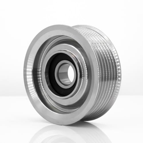 Belt Idler Pulley, 36769 Belt Tensioner Pulley for Select Honda, Acura Models as ILX, TSX, CR-V, Civic, etc. 19341353 Automotive Replacement Idler Pulley Kit by KeeRoarin - size: 36769 - HONDA