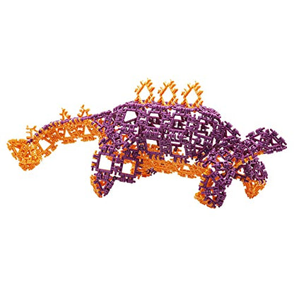 That Hinge Toy 150 Piece Age 7+ STEM Kids Building Toy - Dinosaurs + More - style: 150 Pieces Yellow + Pink