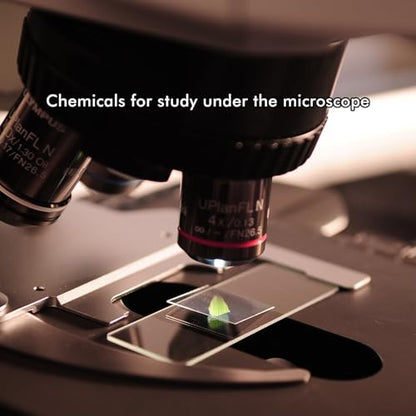 50 Pieces Microscope Slides and 100pcs Pre-Cleaned 20mm x 20mm Microscope Cover Slips Glasses for Basic Biological Science Education