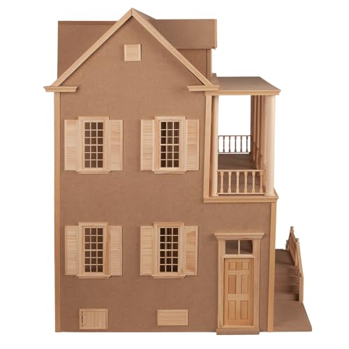 Houseworks Charleston Dollhouse Kit, Miniatures for Adult Hobbyist