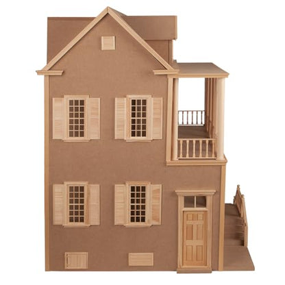 Houseworks Charleston Dollhouse Kit, Miniatures for Adult Hobbyist