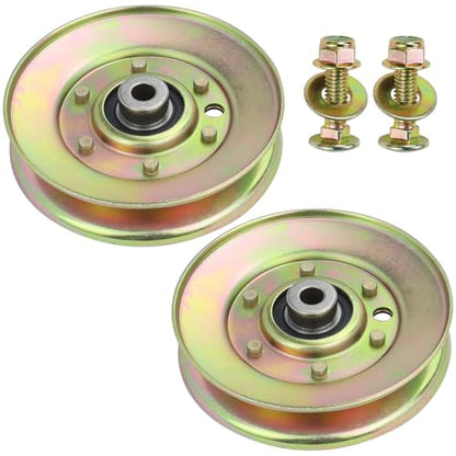 GELASKA 2 Pack 193195 189993 Idler Pulley for Husqvarna 48" GT5000 GTH2548 - color: A12 2x193195
