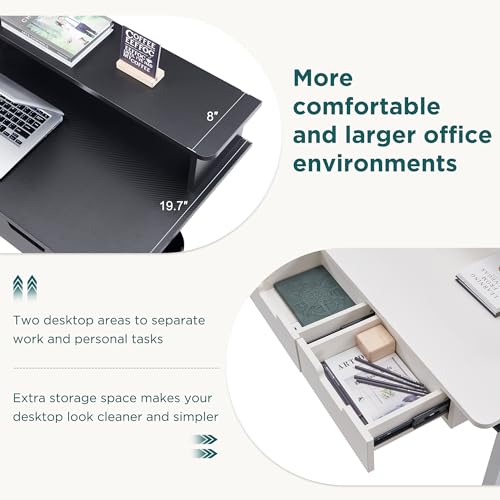RedLemon 60 Inches L Shaped Electric Standing Desk, Carbon Fiber Black - color: Carbon Fiber Black, size: 60"X60"