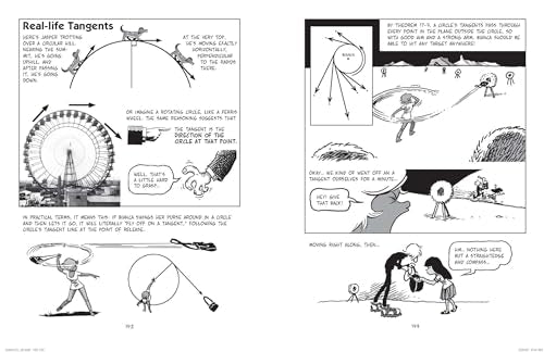 The Cartoon Guide to Geometry: A Humorous Mathematics Study Guide on Plane Geometry and Visual Proofs