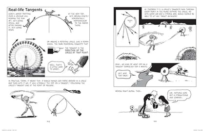 The Cartoon Guide to Geometry: A Humorous Mathematics Study Guide on Plane Geometry and Visual Proofs