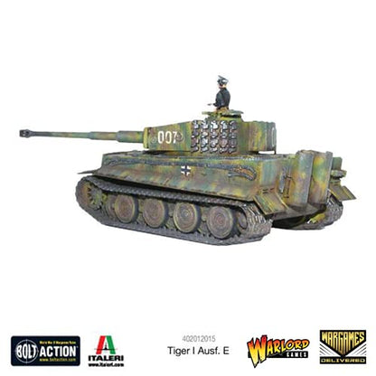 Wargames Delivered - Warlord Games Tiger I Ausf. E German Army Bolt Action 28mm Miniatures - WW2 Tank Model Kit - color: Tiger I Ausf. E