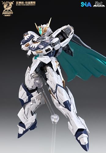 Funtasy Planet SNAA 1/144 Mecha Model Kit - Tristan Knights of the Round Table - Articulated Action Figure Building Kit, Golden Celtic War Patterns & Hidden Covenant Sword, Gift for Adults & Teens - color: Tristan