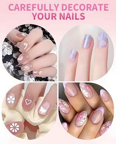 20 PCS Nail Art Stamp Pen, Diy Sellos Artesanales Para Uñas for Women Girls